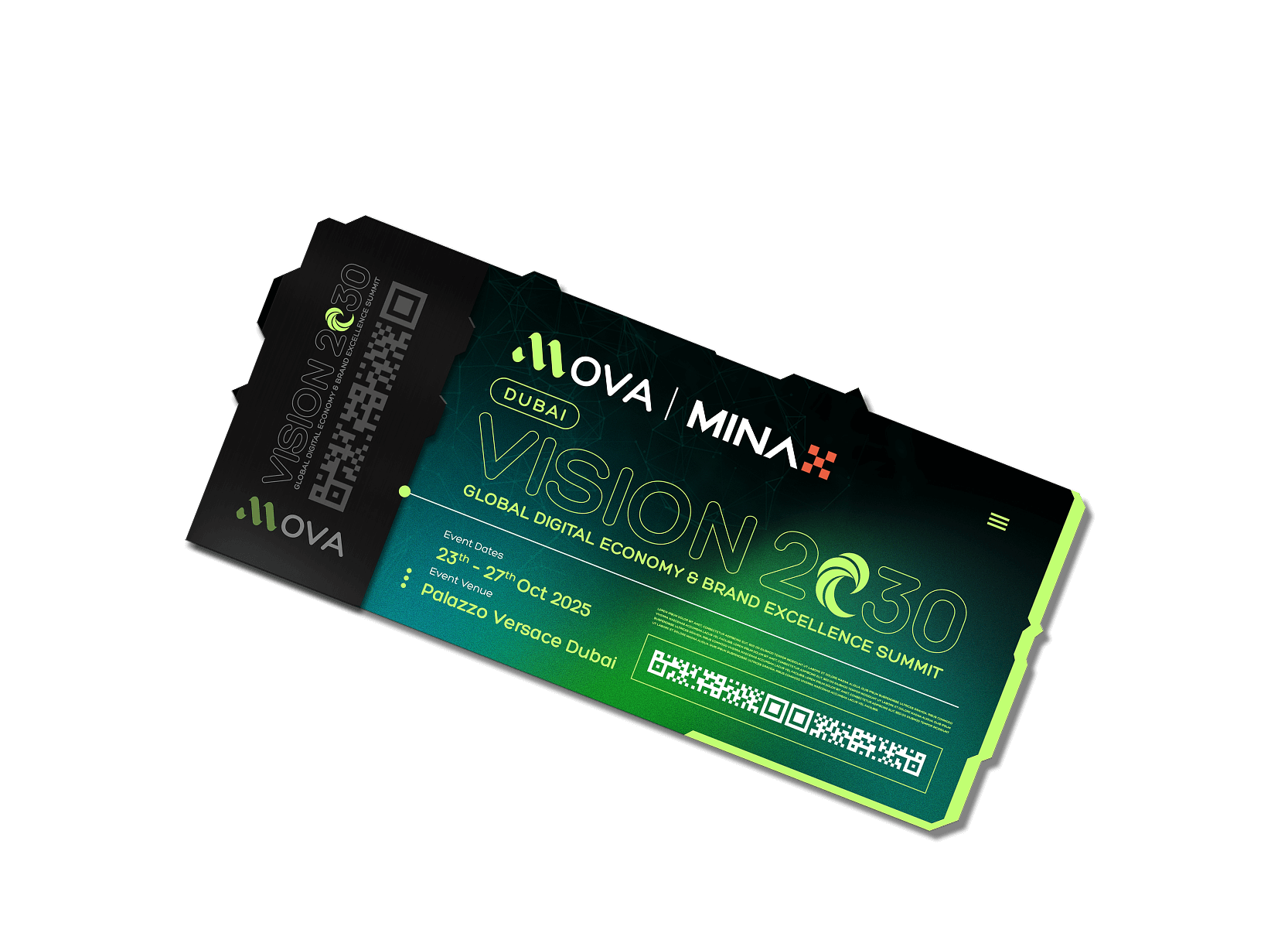 Vision 2030 Background Ticket